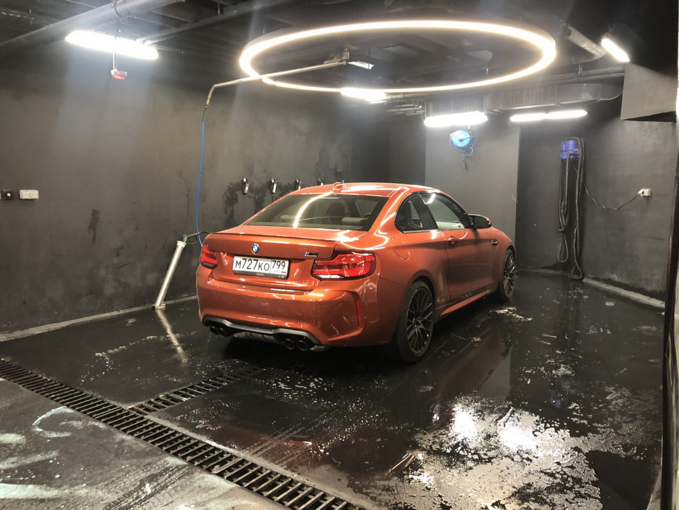 Автомойка BMW f10