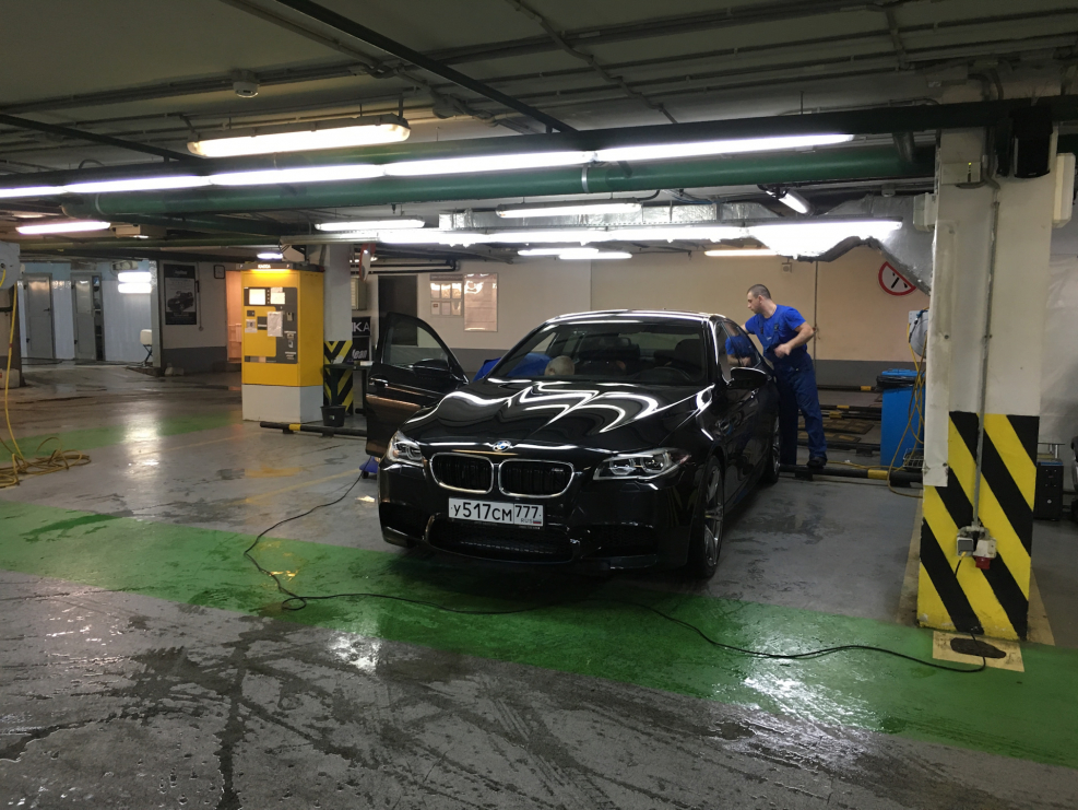 BMW 5 f10 мойка арок