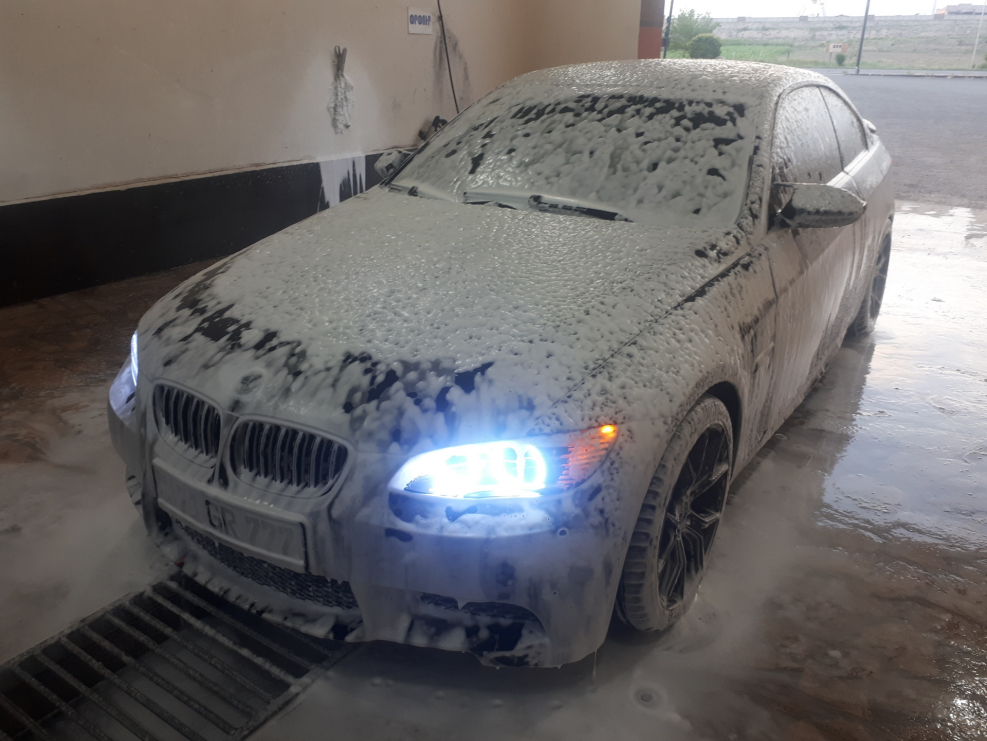 BMW e92 мойка