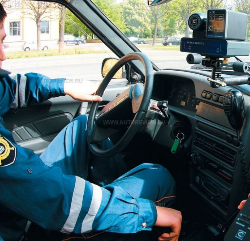 Салон автомобиля ДПС
