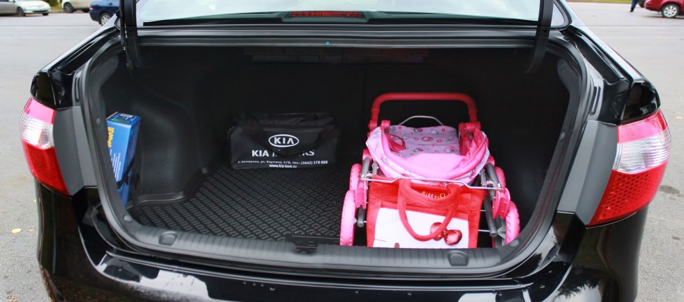 Kia Rio седан багажник
