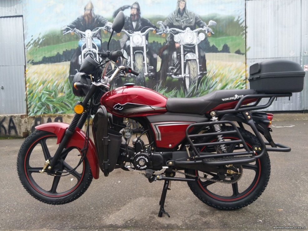 Мопед Альфа Alpha Jaguar Black 110 cc