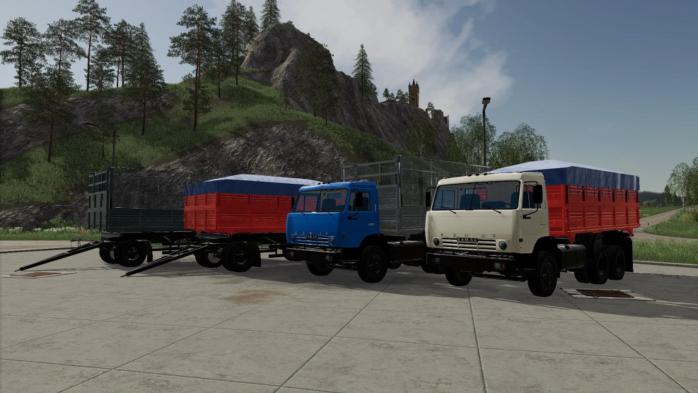 КАМАЗ 55102 для ФС 19