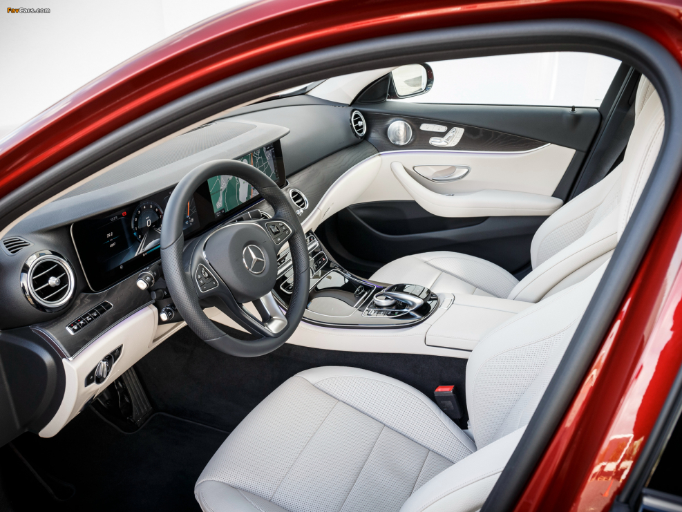 Mercedes e class w213 салон