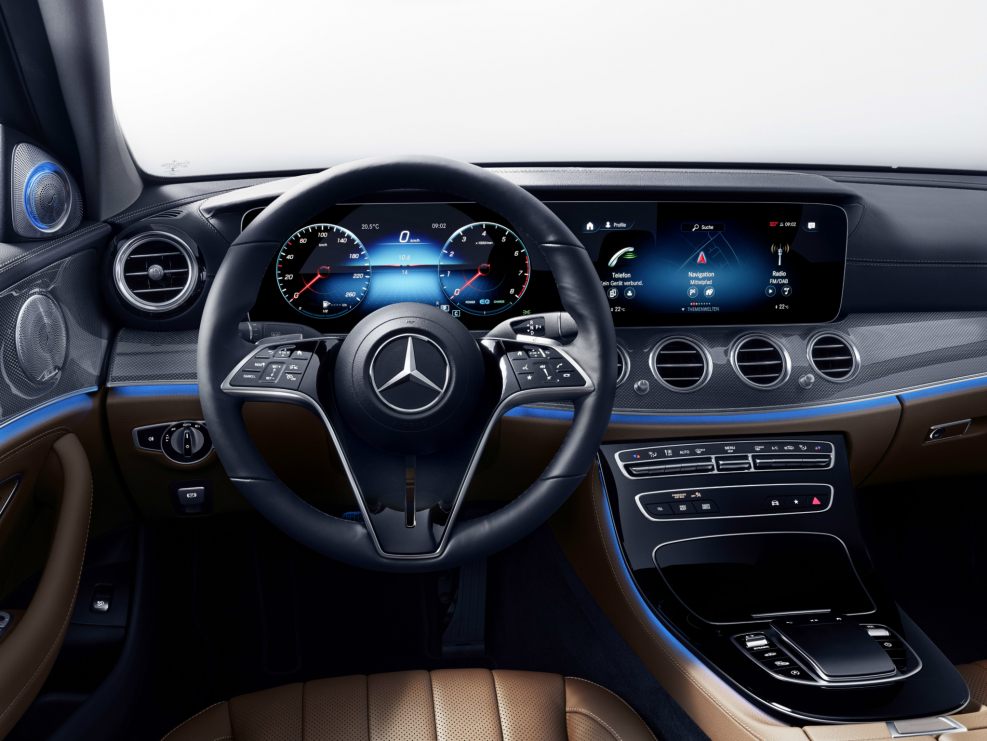 Mercedes Benz e class 2020 салон