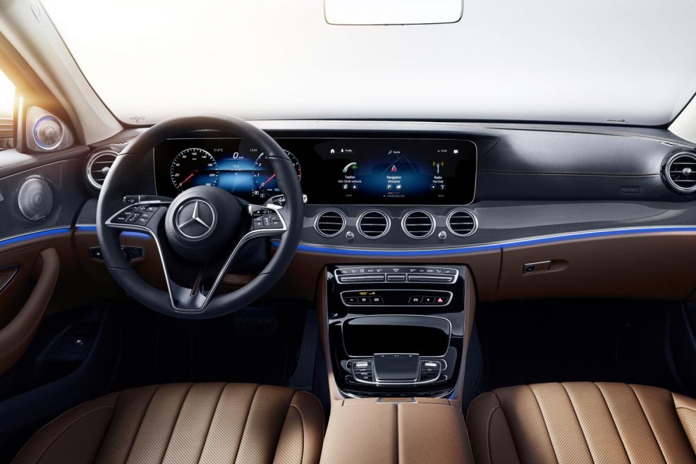 Mercedes Benz e class w213 салон
