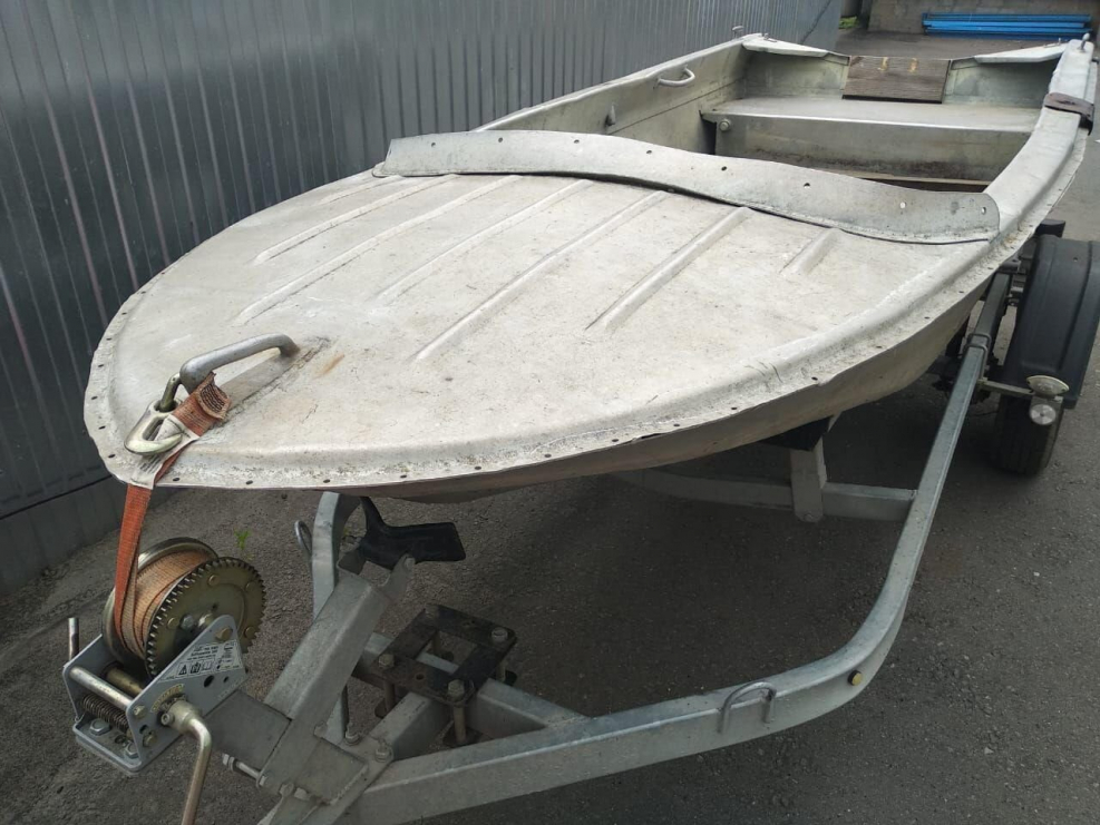 Лодка алюминиевая янтарь