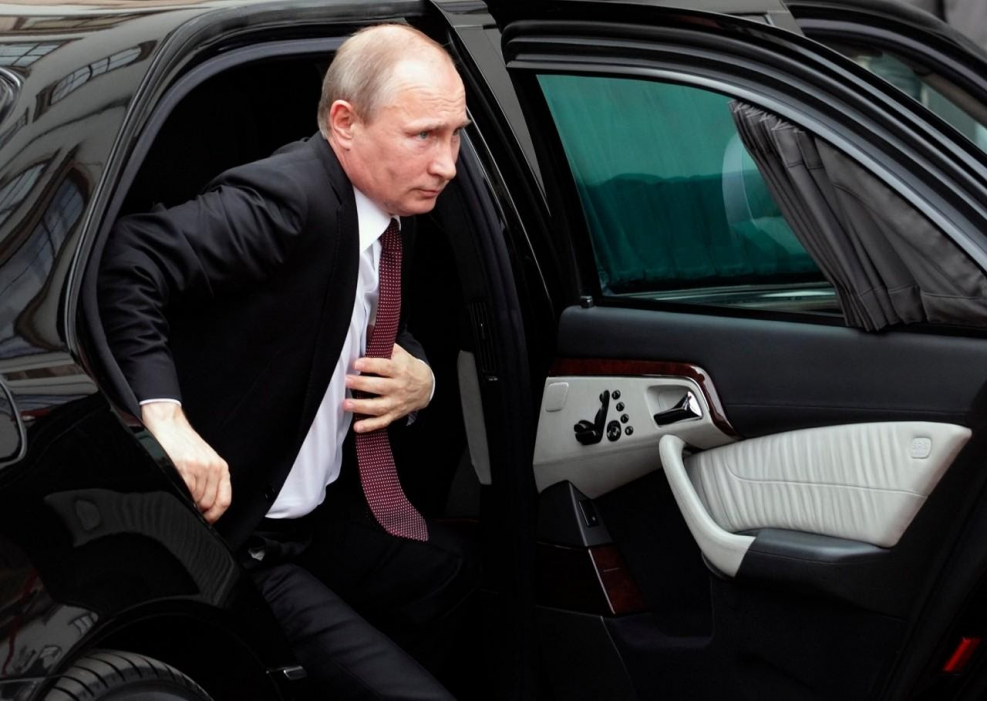 Лимузин президента Владимир Владимирович Путина