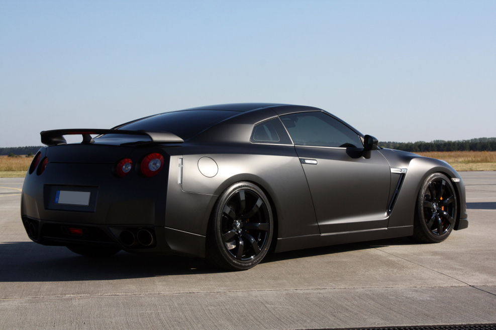 Nissan GTR 35 Matte Black