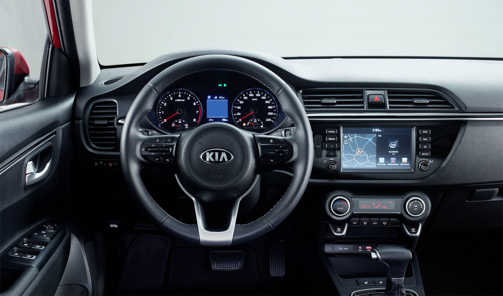 Kia Rio 2018 салон