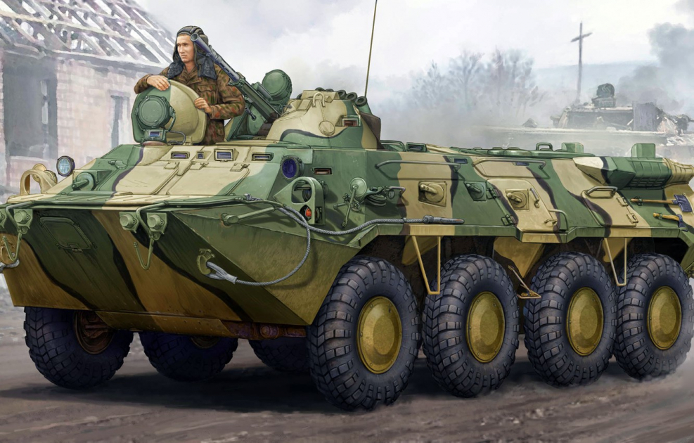 БТР 82а десантников