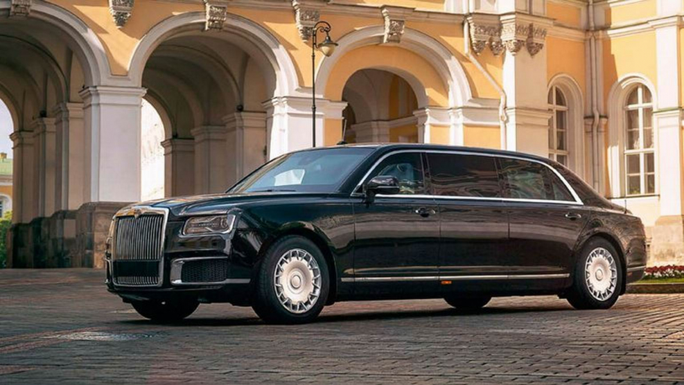 Aurus Senat Limousine l700 салон