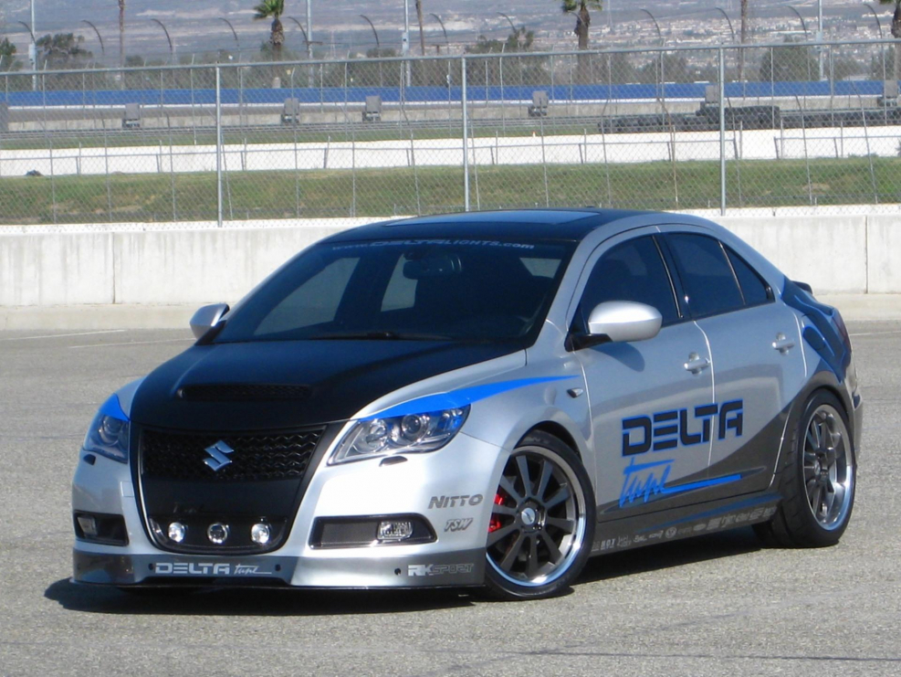 Suzuki Kizashi stance
