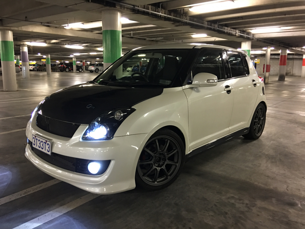 Suzuki Swift 2008 тюнинг