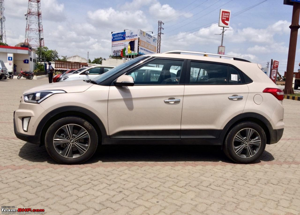 Hyundai Creta цвет шампань