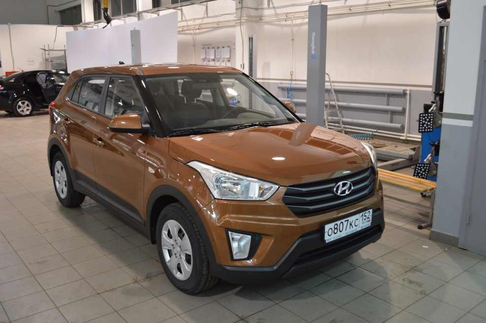 Hyundai Creta 2017 Золотая