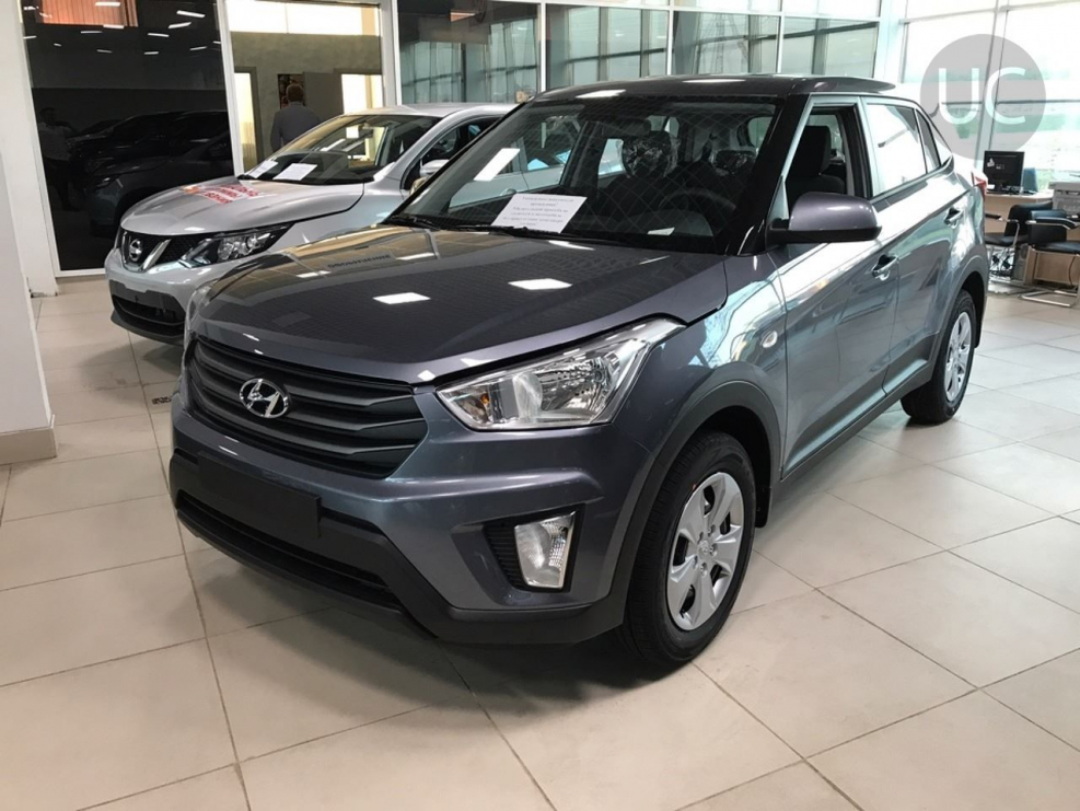 Хендай Крета 2017 серый