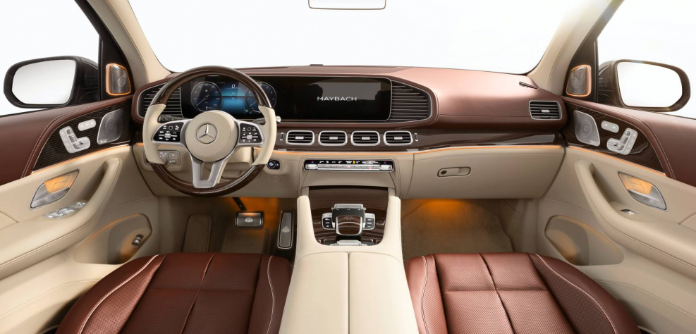 Mercedes Benz GLS 2021 салон