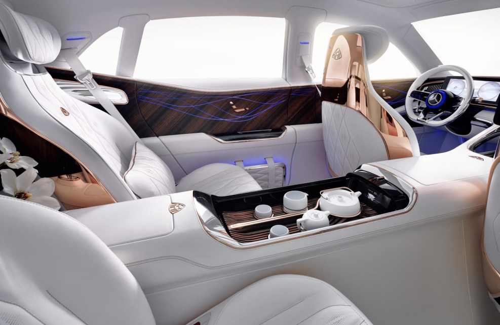 Мерседес GLS 2020 белый салон