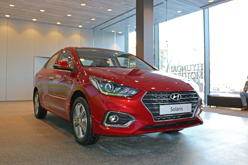 Hyundai Solaris 2017