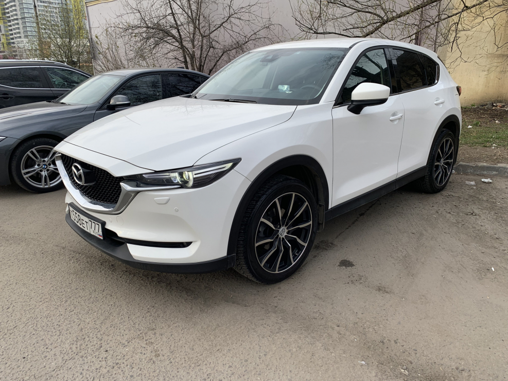 Mazda CX-5 белый 2018