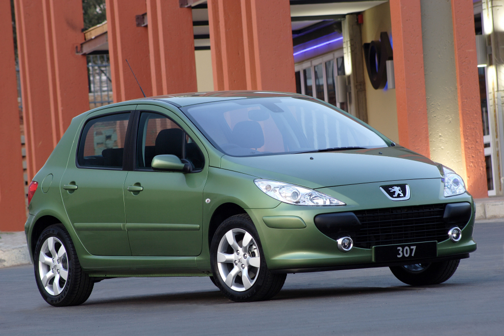 Peugeot 307 салатовый
