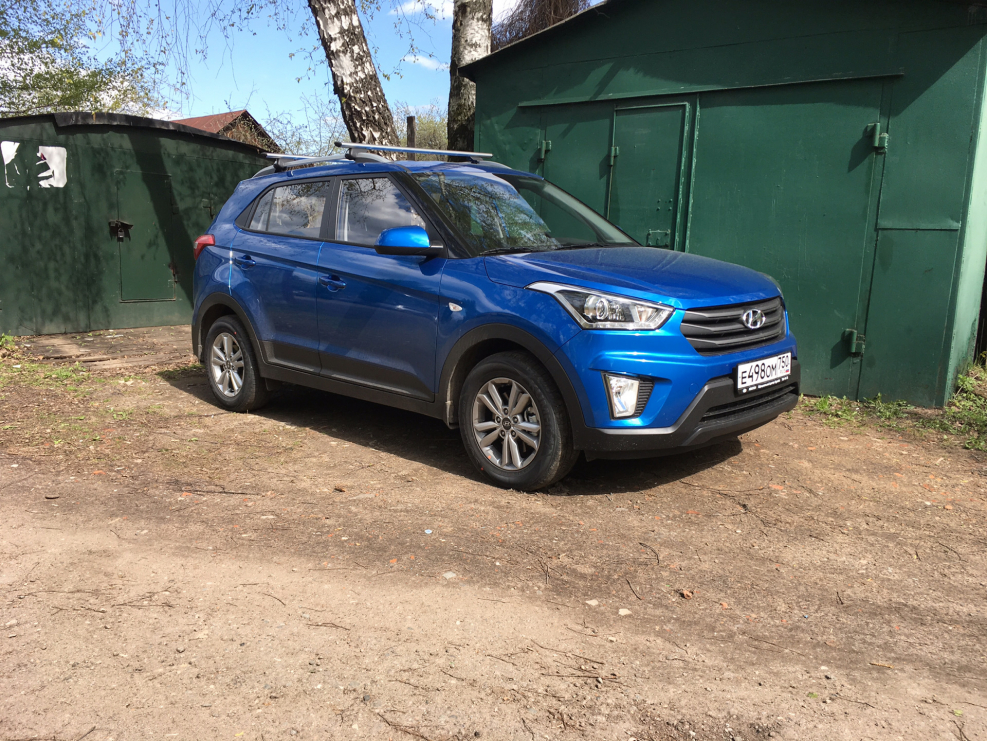 Hyundai Creta 2019 синий