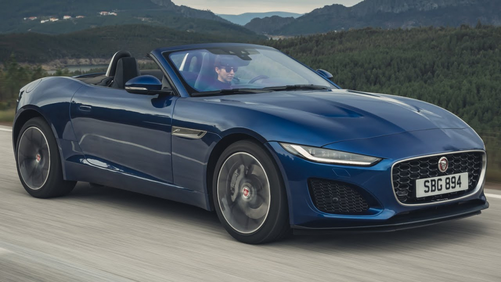 Jaguar f Type 2020 кабриолет