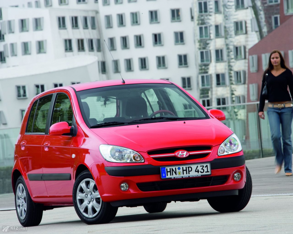 Hyundai Getz модель