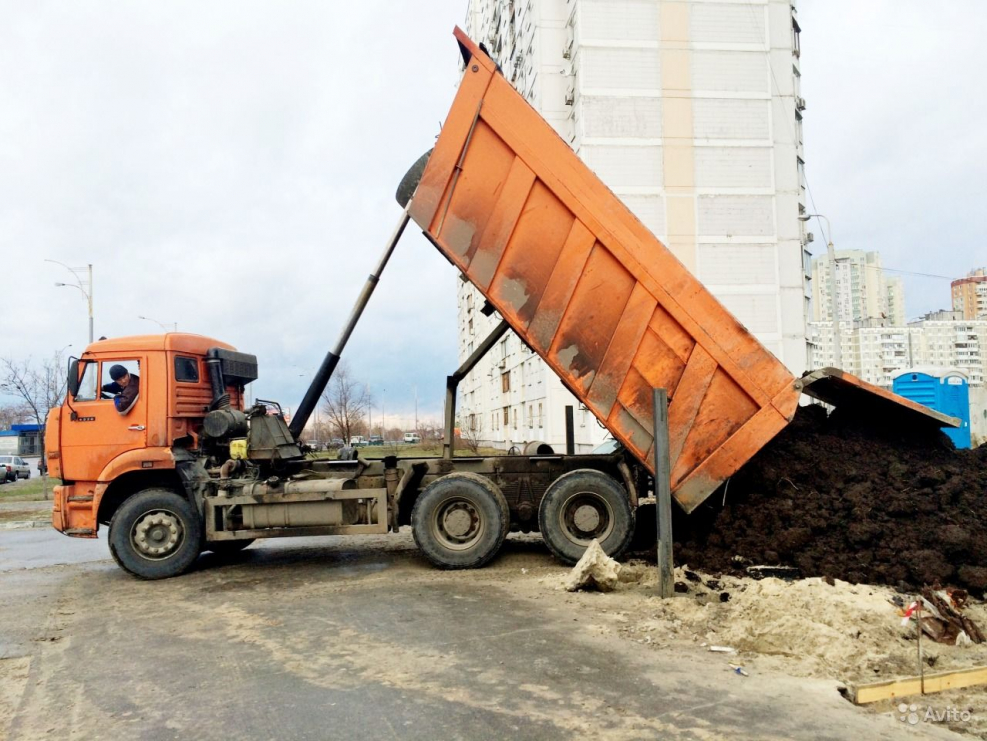 КАМАЗ 65115 С песком