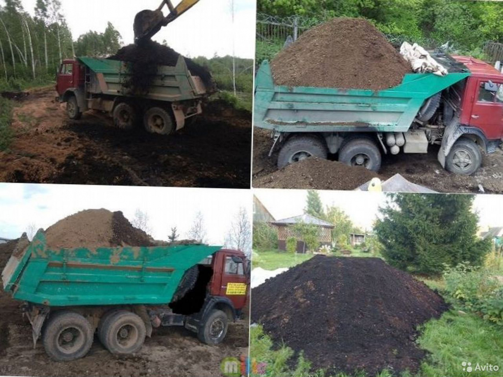 Разгрузка чернозема