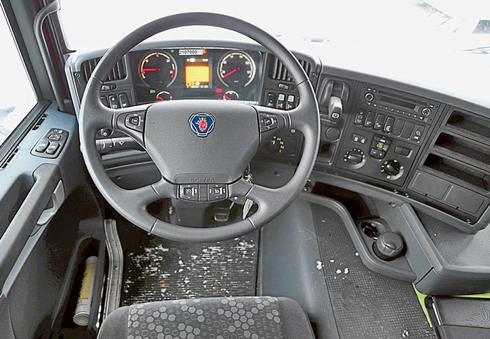 Панель управления Scania r420