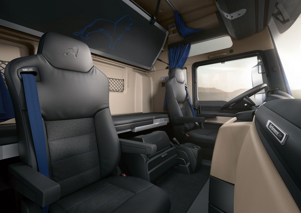 Man TGX 2017 салон