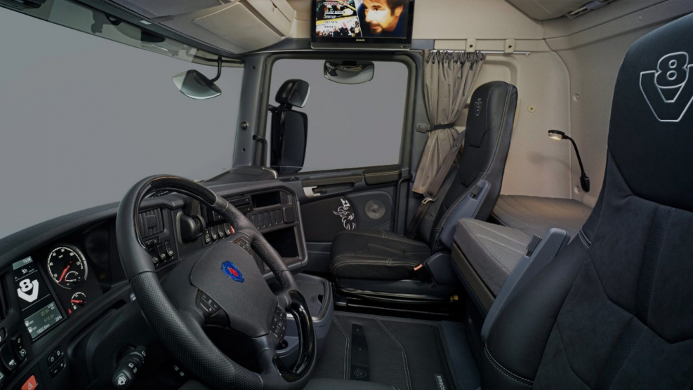 Scania r580 кабина