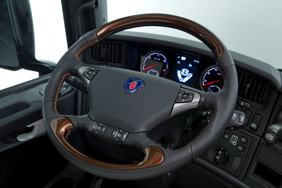 Scania r730 v8 Topline салон
