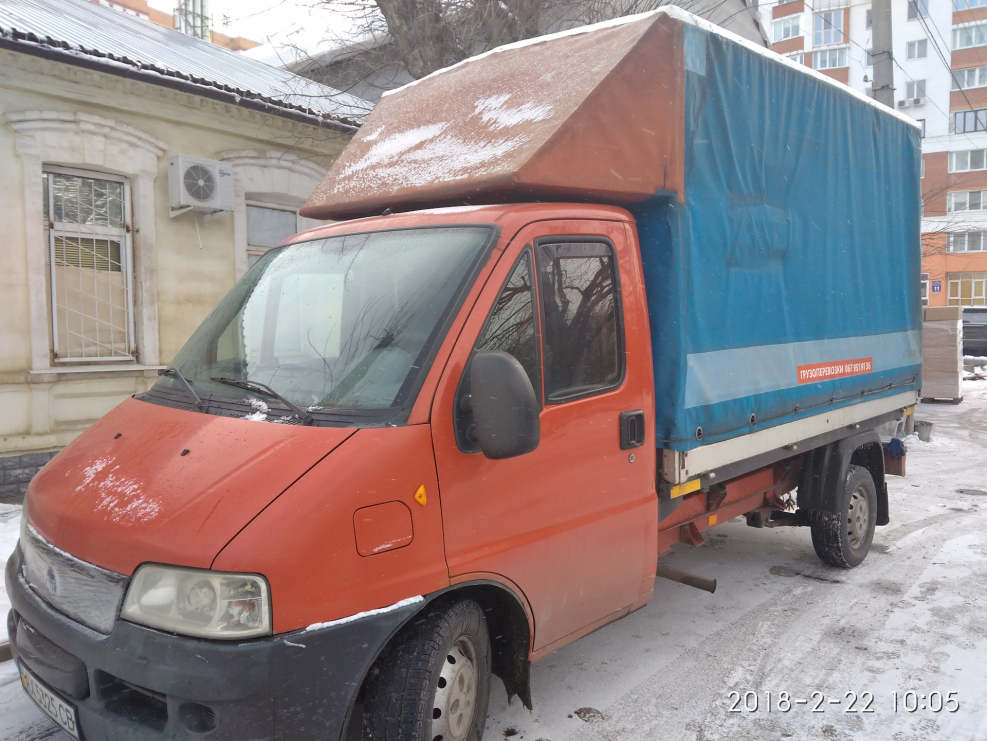 Фиат Дукато с закабинным спальником