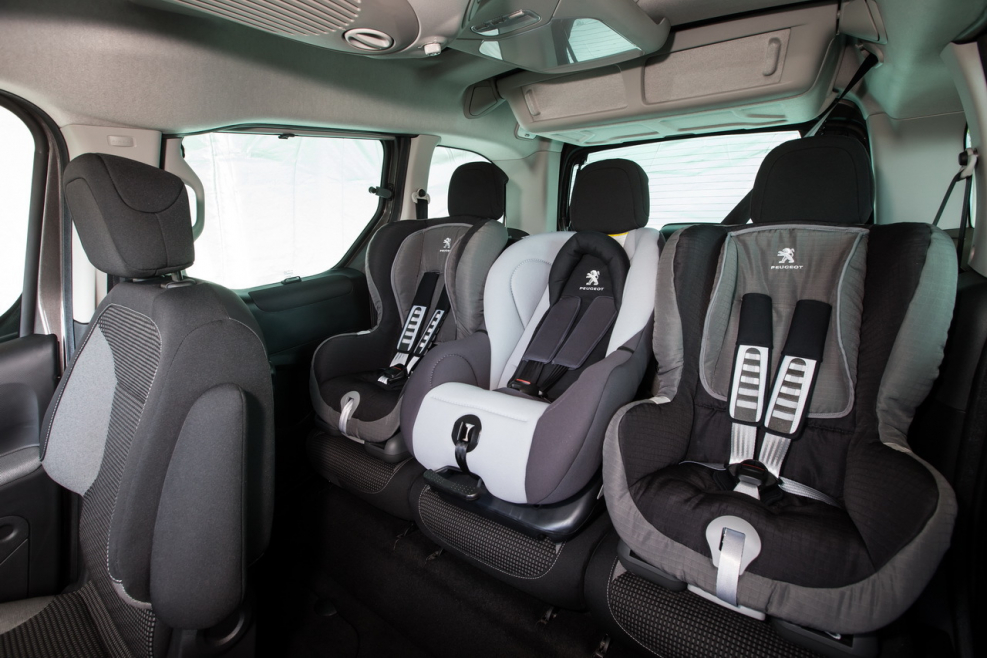 Peugeot partner 3 ряд