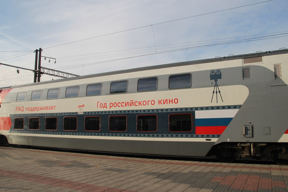 Двухэтажные поезда РЖД Воронеж