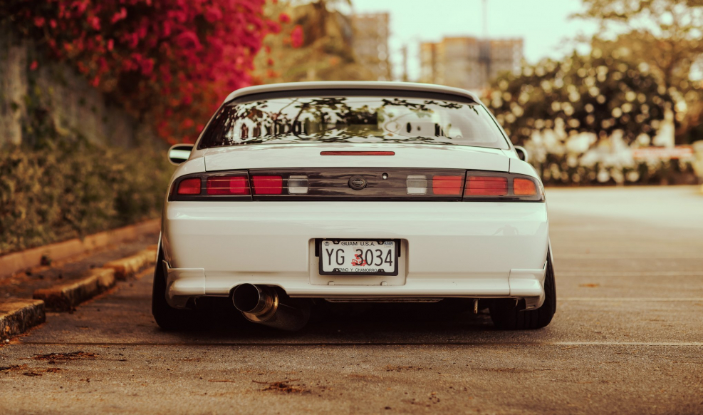 Nissan Silvia s14 сзади