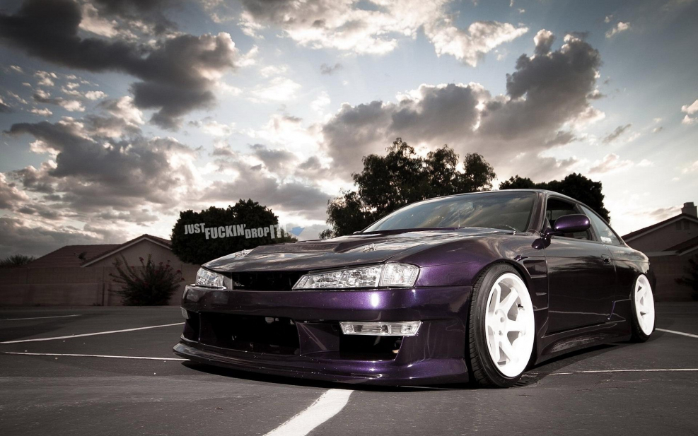 Nissan Silvia s14 спереди