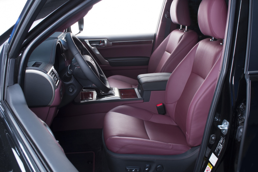 Лексус gx460 красный салон