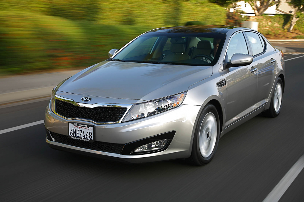 Kia Optima 2017 белая