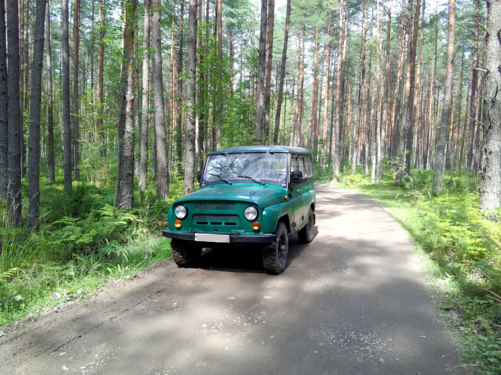 УАЗ Хантер салатовый