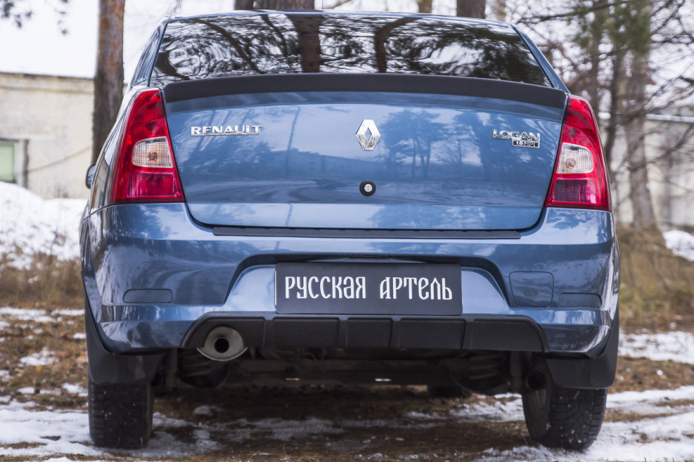 Рено Логан 2019 задний бампер