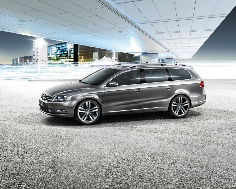 Passat b7 белый