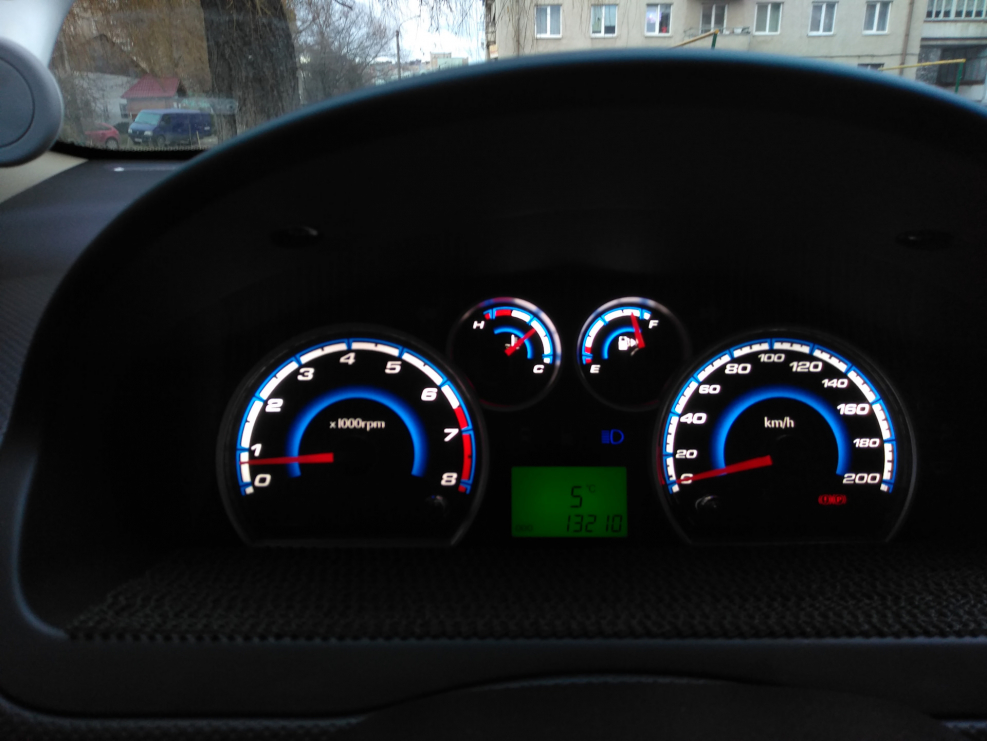 Электронный спидометр для Шевроле Авео 2