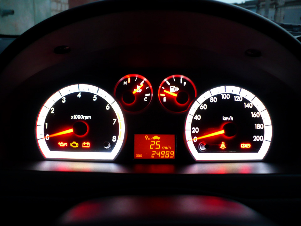 Приборная панель Chevrolet Aveo t200