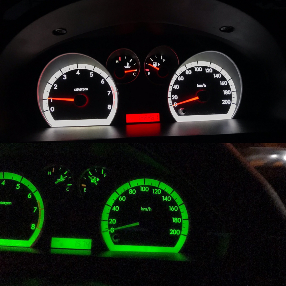 Chevrolet Aveo приборная панель