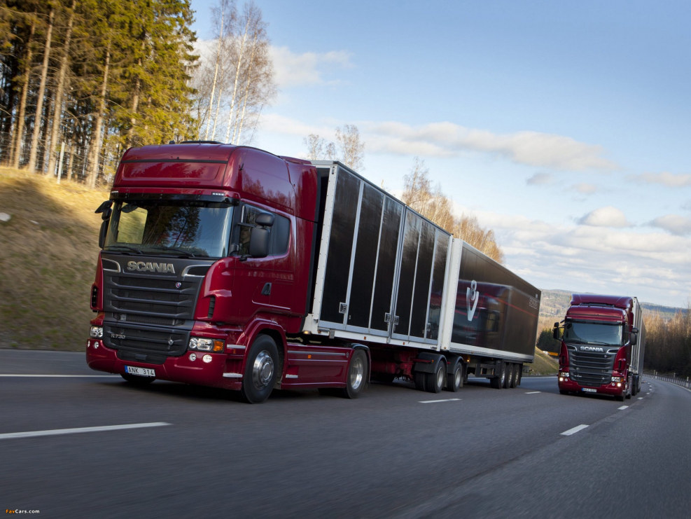 Грузовик Scania r730