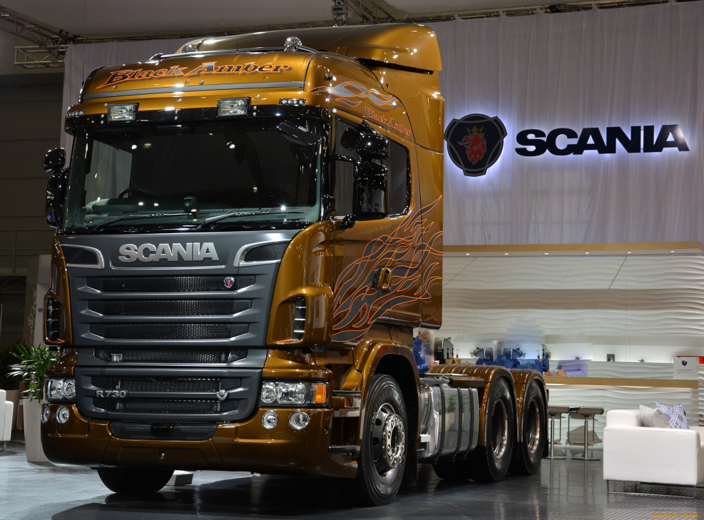 Scania r 730 тягач